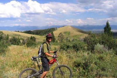 big hole southbound biking